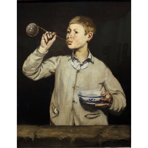 Edouard Manet, Boy Making Bubbles