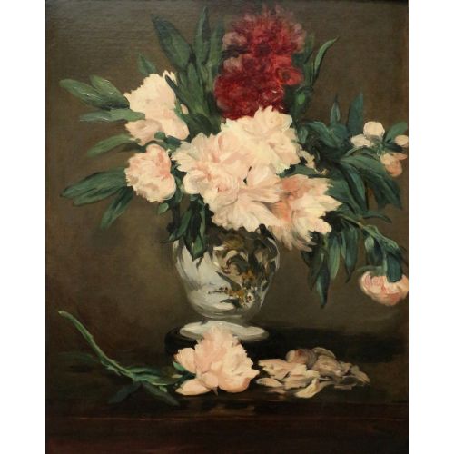 Edouard Manet, Piesitallo Üzerinde Şakayık Vazo