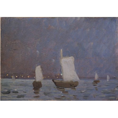 Edouard Manet, Attributed To Sailboats