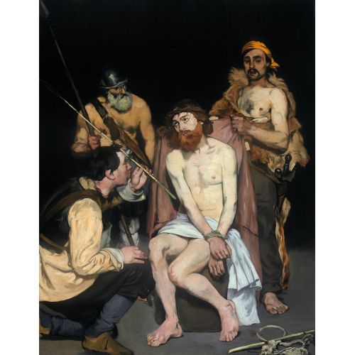 Edouard Manet, Jesus Askerler Alay Ediyor Edouard Manet, Jesus Askerler Alay Ediyor