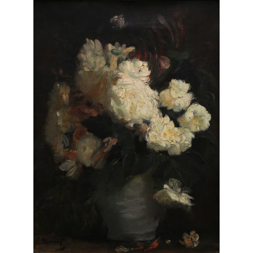 Edouard Manet Still Life With Peonies And Other Flowers Impressionism Art Movements Edouard Manets Still Life With Peonies And