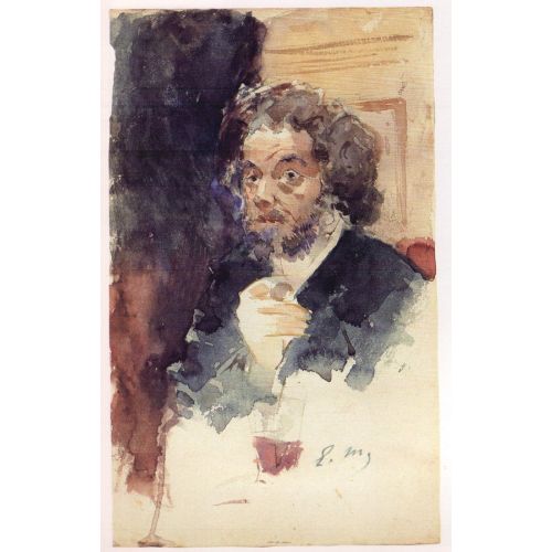 Edouard Manet Marcellin Desboutin Portresi Empresyonizm Edouard Manet Marcellin Desboutin Portresi Empresyonizm Sanat Akımları Edouard Manet Marcellin Desboutin Portresi