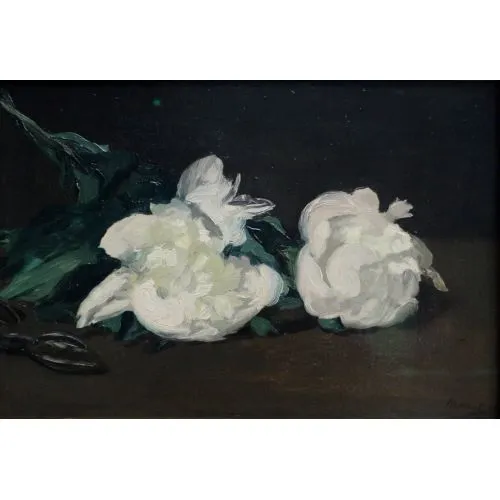 Edouard Manet, Branch Of White Peonies And Shears Impressionism Edouard Manet Branch Of White Peonies And Shears Impressionism Art Movements Edouard Manet Branch Of White Peonies And