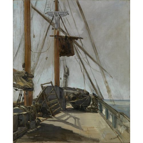 Edouard Manet, Gemi Güverte Edouard Manet, Gemi Güverte