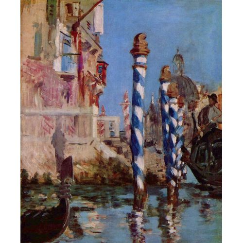 Edouard Manet, Grand Canal In Venice Edouard Manet, Grand Canal In Venice
