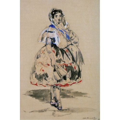 Edouard Manet, Lola From Valencia Edouard Manet, Lola From Valencia