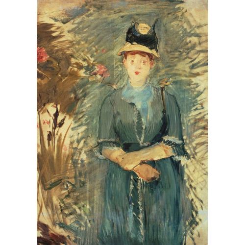 Edouard Manet, Girl In The Flowers Edouard Manet, Girl In The Flowers