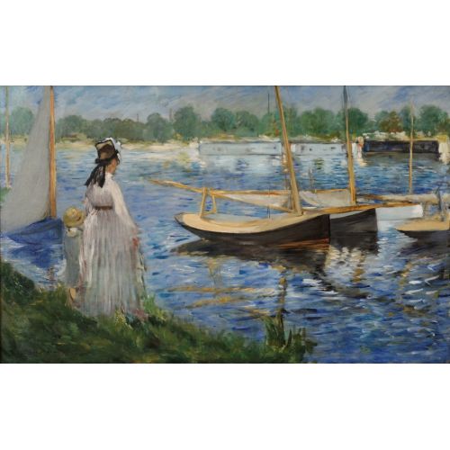 Edouard Manet, Banks Of The Seine At Argenteuil