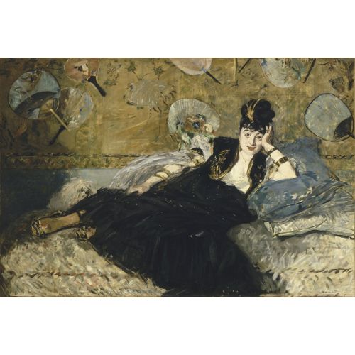 Edouard Manet, Hayranlar İle Kadın Edouard Manet, Hayranlar İle Kadın