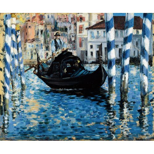 Edouard Manet, Büyük Kanal Venedik Edouard Manet, Büyük Kanal Venedik