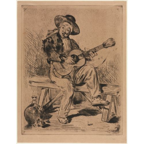 Edouard Manet, Gitarist Edouard Manet, Gitarist