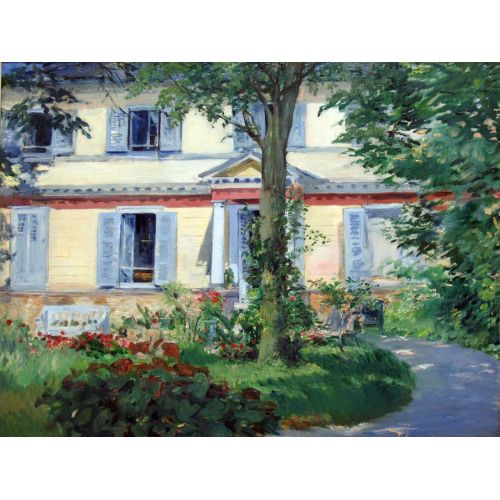 Edouard Manet, Country House In Rueil