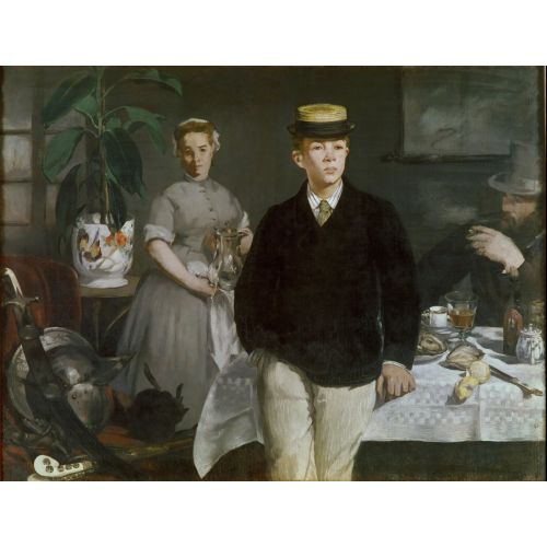 Edouard Manet, Luncheon In The Studio Edouard Manet, Luncheon In The Studio