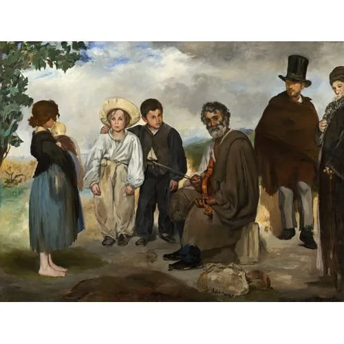 Edouard Manet Old Musician Impressionism Art Movements Edouard Manets Old MusicianThe subject of the work, Old Musician, by
