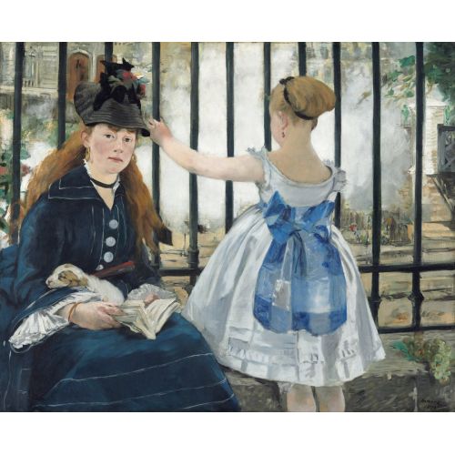 Edouard Manet, Demiryolu Edouard Manet, Demiryolu