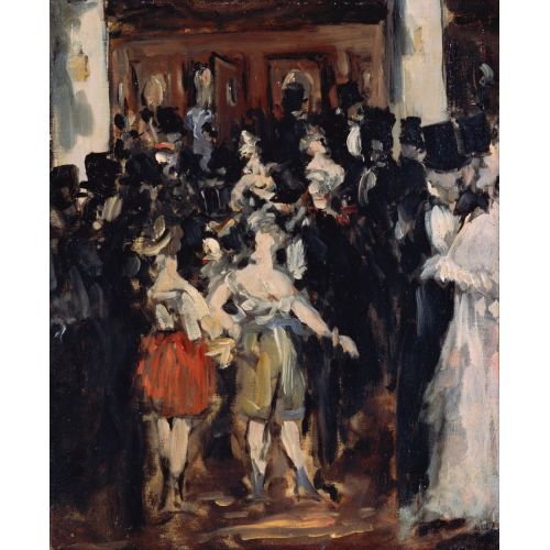 Edouard Manet, Masked Ball At The Opera II Edouard Manet, Masked Ball At The Opera II