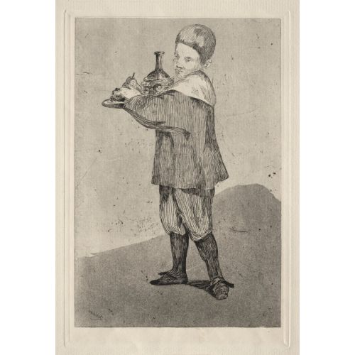 Edouard Manet, Child Carrying A Tray