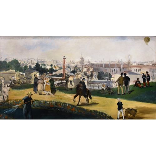 Edouard Manet, Fuarın Görünümü Edouard Manet, Fuarın Görünümü