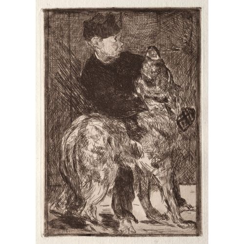 Edouard Manet, Köpek İle Çocuk Edouard Manet, Köpek İle Çocuk