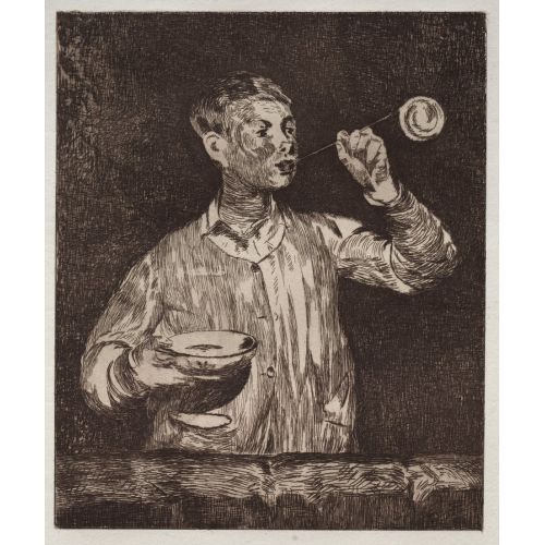 Edouard Manet, The Boy With Soap Bubbles