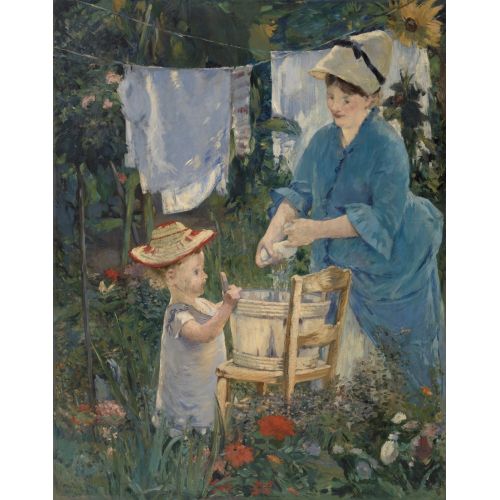 Edouard Manet, Laundry The Linen Impressionism Edouard Manet Laundry The Linen Impressionism Art Movements Edouard Manets Laundry The LinenEdouard Manets artwork, Laundry