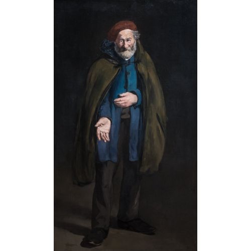 Edouard Manet, Beggar With A Duffle Coat Philosopher