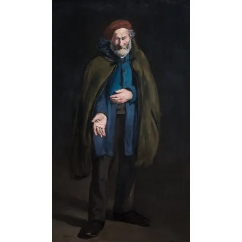 Edouard Manet, Beggar With A Duffle Coat Philosopher Edouard Manet, Beggar With A Duffle Coat Philosopher