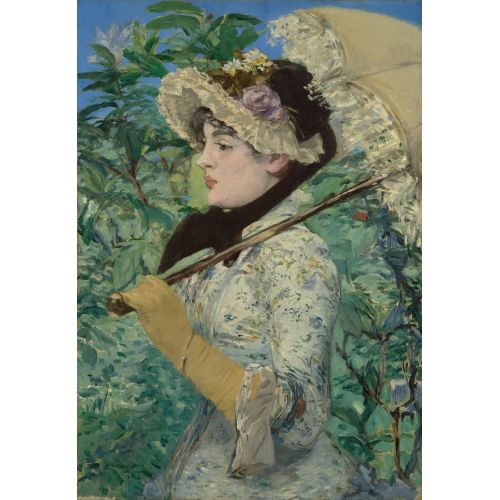 Edouard Manet, Jeanne Spring Edouard Manet, Jeanne Spring