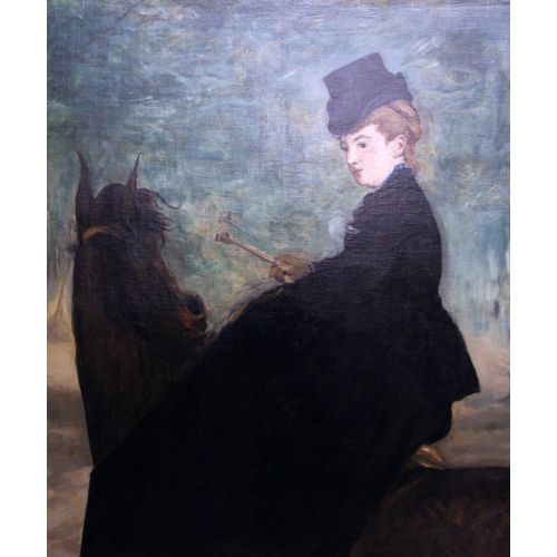 Edouard Manet, Amazon Portrait Of Maria Lefebure