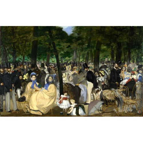 Edouard Manet, Music In The Tuileries