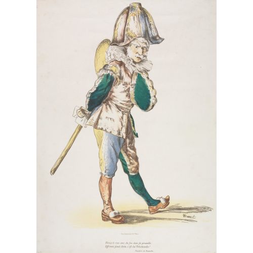 Edouard Manet, Polichinelle II Edouard Manet, Polichinelle II