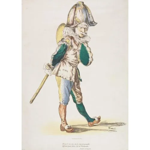 Edouard Manet, Polichinelle II Edouard Manet, Polichinelle II