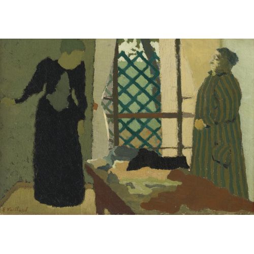 Edouard Vuillard, Green Interior Post Impressionism Edouard Vuillard, Green Interior Post Impressionism Art Movements Canvas, Drawing Paper Prints, Reproduction Oil Painting and