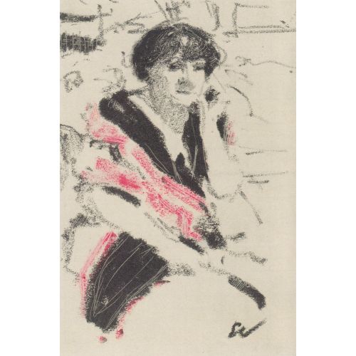 Edouard Vuillard, Halbfigur Einer Sitzenden Frau Edouard Vuillard, Halbfigur Einer Sitzenden Frau