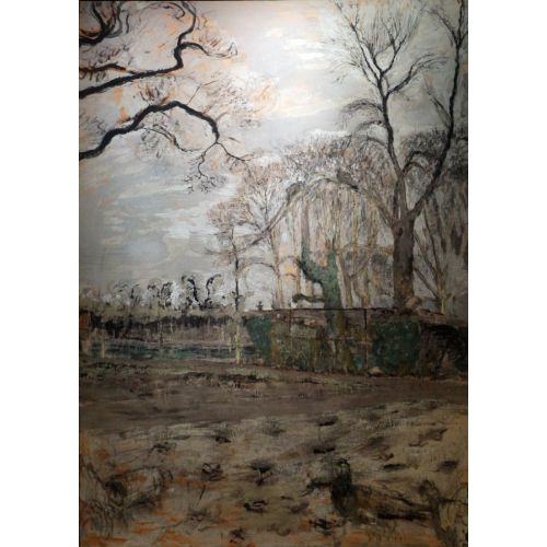 Edouard Vuillard, Il Giarcino Invernale Col Pavone Edouard Vuillard, Il Giarcino Invernale Col Pavone