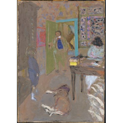Edouard Vuillard, Interior At Saint Jacut Edouard Vuillard, Interior At Saint Jacut