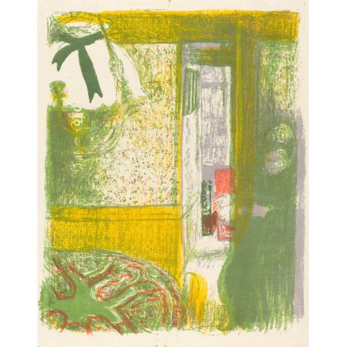 Edouard Vuillard, Asılı İç Lamba Sarkıt İç Mekan Edouard Vuillard, Asılı İç Lamba Sarkıt İç Mekan