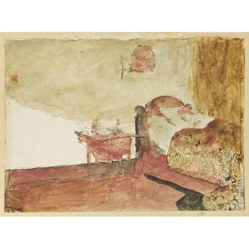 Edouard Vuillard, La Couverture Jaune