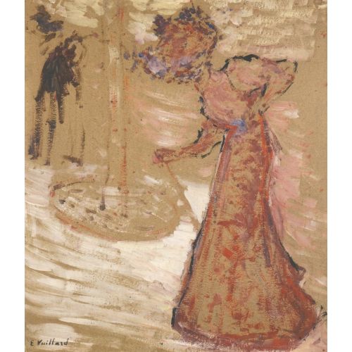 Edouard Vuillard, İçeri Oturmuş Bir Bayan Edouard Vuillard, İçeri Oturmuş Bir Bayan