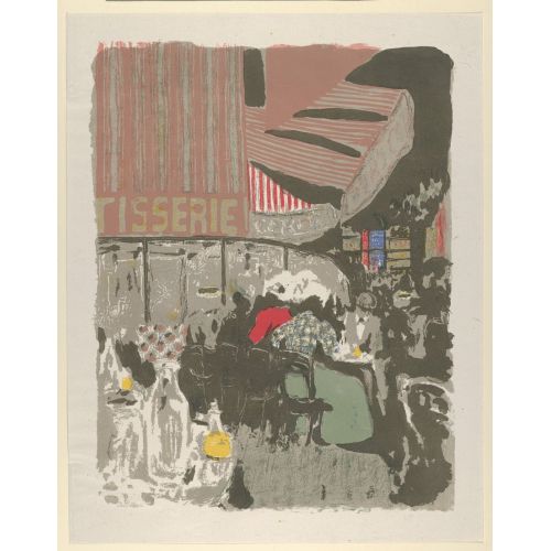 Edouard Vuillard, La Patisserie From The Album Paysages Et Interieurs