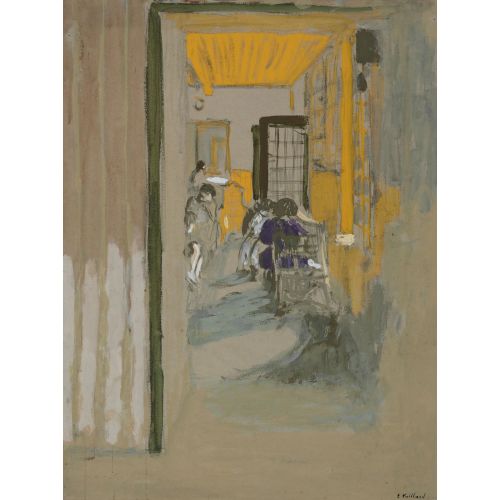 Edouard Vuillard, La Salle Detude Aux Pavillons