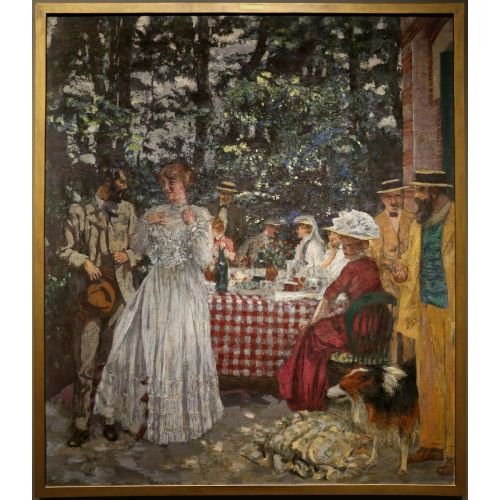 Edouard Vuillard, Vazouy Terasından Sonra Öğle Yemeği