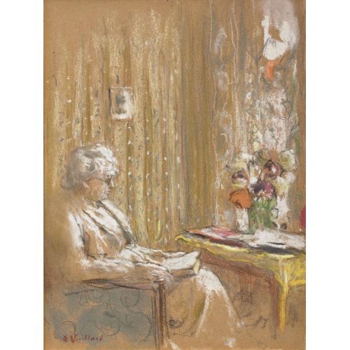 Edouard Vuillard, A Madame Hessel Lisant A La Baule