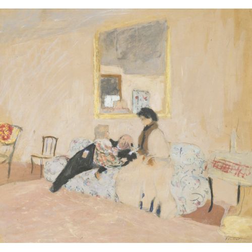 Edouard Vuillard, Annette Ve Ziyaretçiler Edouard Vuillard, Annette Ve Ziyaretçiler