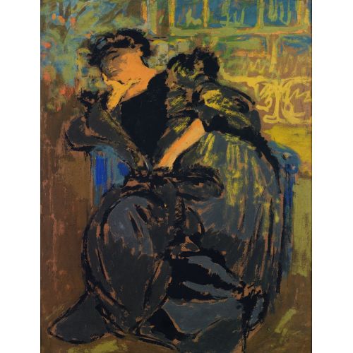 Edouard Vuillard, Bayan Hessel Uykulu Edouard Vuillard, Bayan Hessel Uykulu