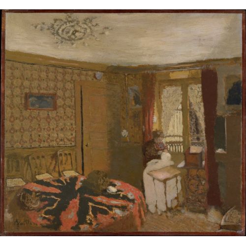 Edouard Vuillard, Bayan Tarafından Dikiş Pencere Perdesi Truffaut Edouard Vuillard, Bayan Tarafından Dikiş Pencere Perdesi Truffaut