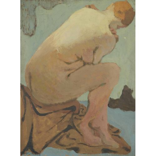 Edouard Vuillard, Çıplak Oturma Edouard Vuillard, Çıplak Oturma