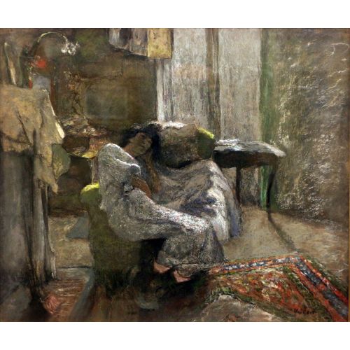 Edouard Vuillard, Bayan Hessel'in Portresi Edouard Vuillard, Bayan Hessel'in Portresi