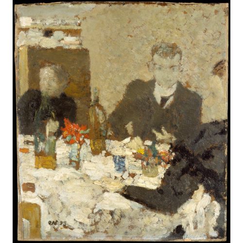 Edouard Vuillard, At Table Edouard Vuillard, At Table