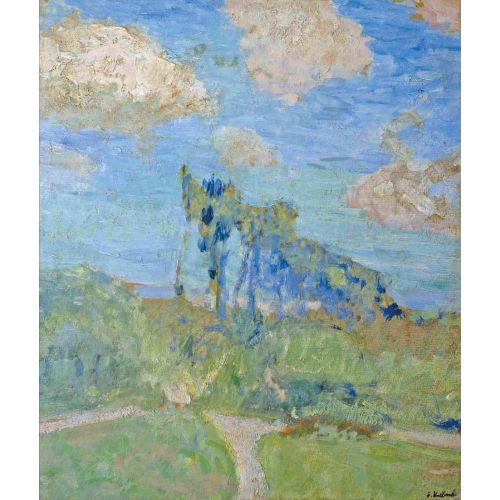Edouard Vuillard, Amfreville'deki Bahçe Edouard Vuillard, Amfreville'deki Bahçe